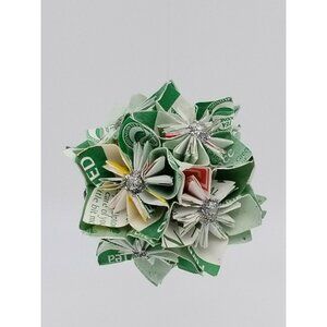 Exclusive Handcrafted Lipton Green Tea Hanging Kusudama Flowerball